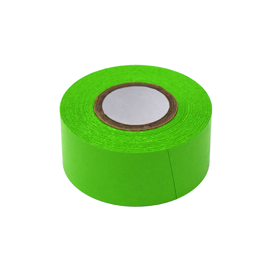 Globe Scientific Labeling Tape, 1" x 500" per Roll, 3 Rolls/Box, Green  